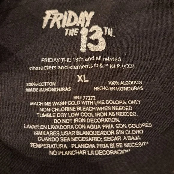 OFFICIAL FRIDAY THE 13TH JASON LIVES MOVIE TEE - Picture 2 of 4